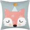 Södahl Frida Fox Kinderkissen Mit Füllung - 45x45 Cm - Teal -HEY-SIGN Verkaufsshop 449406 big 0