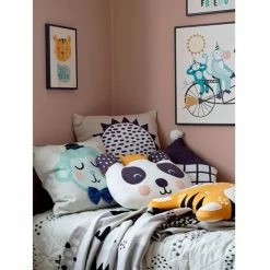 Södahl Monty Monkey Kinderkissen Mit Füllung - 45x45 Cm - Grau -HEY-SIGN Verkaufsshop 449407 big 2