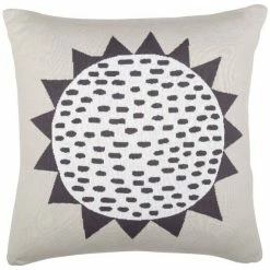 Södahl Sun & Moon Kissen Mit Füllung - 50x50 Cm - Schwarz