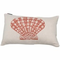 David Fussenegger NOVA Muschel Kissenhülle - 30x50 Cm - Terracotta