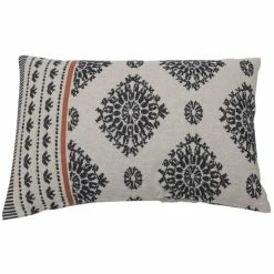 David Fussenegger LINO Häkelmuster Kissenhülle - 40x60 Cm - Anthrazit