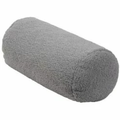 Pad BOUCLE Nackenrollenbezug - Ø 25 Cm - Länge 50 Cm - Light Grey