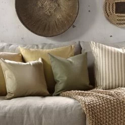 Linum SILK Kissenhülle - 40x40 Cm - Light Beige N1 -HEY-SIGN Verkaufsshop 455041 big 2