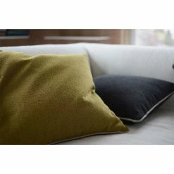 Rohleder Home Collection Essentials Ocean Uni Kissen Mit Füllung - 45x45 Cm - Egg -HEY-SIGN Verkaufsshop 462383 big 3