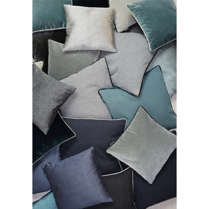 Rohleder Home Collection Essentials Ocean Uni Kissen Mit Füllung - 45x45 Cm - Aqua 10 Rohleder Home Collection Essentials Ocean Uni Kissen Mit Füllung - 45x45 Cm - Aqua - Image 8