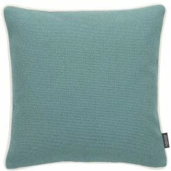 Rohleder Home Collection Essentials Ocean Uni Kissen Mit Füllung - 45x45 Cm - Turquoise