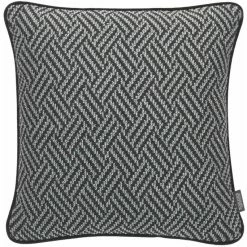 Rohleder Home Collection Upper House Big Mesh Kissen Mit Füllung - 45x45 Cm - Light Blue