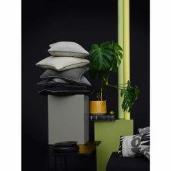 Rohleder Home Collection Essentials Cocoon Kissen Mit Füllung - 45x45 Cm - Steel -HEY-SIGN Verkaufsshop 462560 big 3