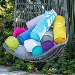 Farbenfreunde FRESH Frottee Nackenrolle-Kissenbezug - Ø 15 Cm - Länge 40 Cm - Bergsee -HEY-SIGN Verkaufsshop 465651 big 1