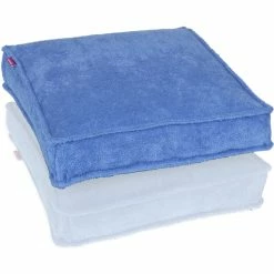 Farbenfreunde FRESH Frottee Stegkissen Mit Füllung - 40x40x10 Cm - Gauloise