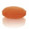 Farbenfreunde FRESH Frottee Stegkissen Rund - Mit Füllung - Ø 65 Cm - Höhe 10 Cm - Softorange