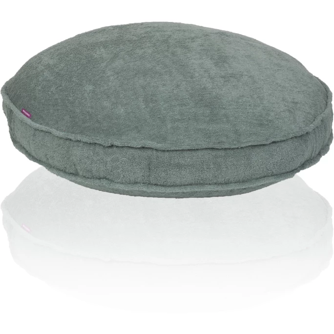 Farbenfreunde FRESH Frottee Stegkissen Rund - Mit Füllung - Ø 65 Cm - Höhe 10 Cm - Pine 3 Farbenfreunde FRESH Frottee Stegkissen Rund - Mit Füllung - Ø 65 Cm - Höhe 10 Cm - Pine
