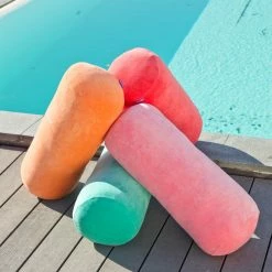 Farbenfreunde Nicky Interior Kissenrolle Groß - Ø 25 Cm - Länge 60 Cm - Ice Sea -HEY-SIGN Verkaufsshop 465824 big 1