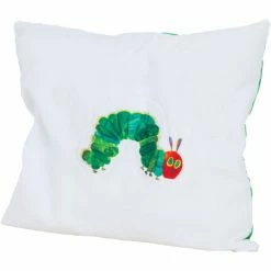 Smithy Raupe Nimmersatt Kissenhülle - 40x40 Cm - Weiß