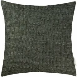 Tom Tailor Chenille Pattern Kissenhülle - 45x45 Cm - Grün-blau