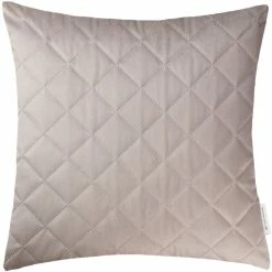 Tom Tailor French Velvet Quilt Kissenhülle - 45x45 Cm - Greige