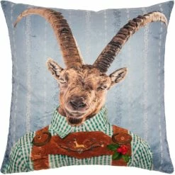 Pad MONTAGNE Kissenhülle - 45x45 Cm - Blue