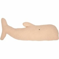 Pad WHALE Kuscheltier-Kissen - 17x80 Cm - Beige