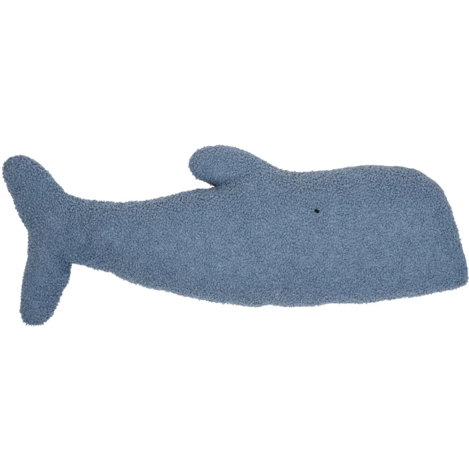 Pad WHALE Kuscheltier-Kissen - 17x80 Cm - Blue 3 Pad WHALE Kuscheltier-Kissen - 17x80 Cm - Blue