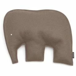 Hey-SIGN ELEFANT Kissen Mit Füllung - 40x30,5x7 Cm - Taupe