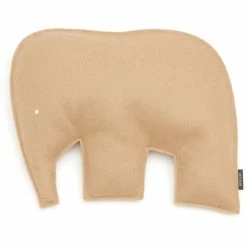 Hey-SIGN ELEFANT Kissen Mit Füllung - 40x30,5x7 Cm - Karamell