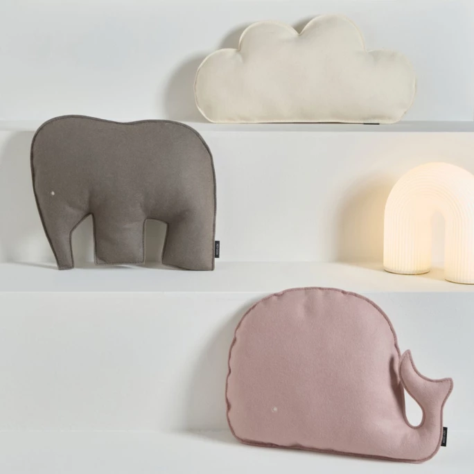 Hey-SIGN ELEFANT Kissen Mit Füllung - 40x30,5x7 Cm - Karamell 6 Hey-SIGN ELEFANT Kissen Mit Füllung - 40x30,5x7 Cm - Karamell - Image 4