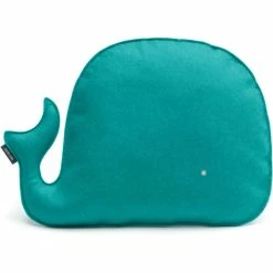 Hey-SIGN WAL Kissen Mit Füllung - 45x30,7x7 Cm - Türkis