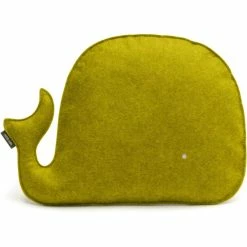 Hey-SIGN WAL Kissen Mit Füllung - 45x30,7x7 Cm - Moos