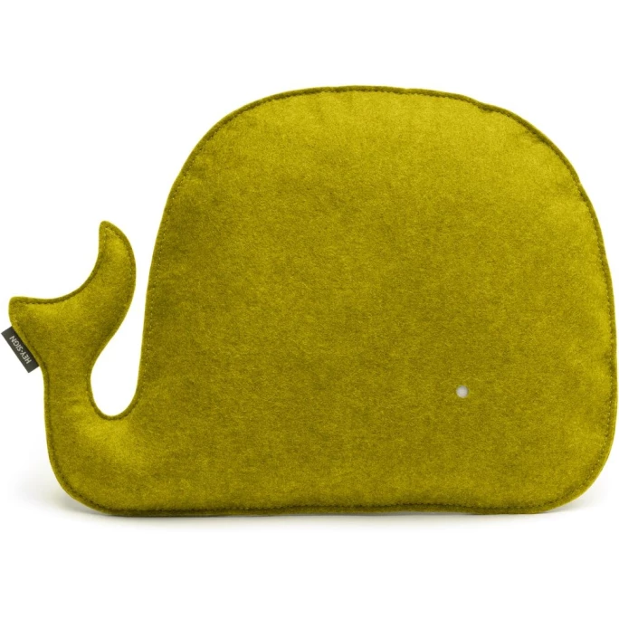 Hey-SIGN WAL Kissen Mit Füllung - 45x30,7x7 Cm - Moos 3 Hey-SIGN WAL Kissen Mit Füllung - 45x30,7x7 Cm - Moos