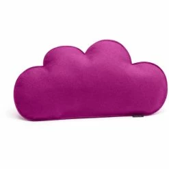 Hey-SIGN WOLKE Kissen Mit Füllung - 47,5x26x7 Cm - Pink