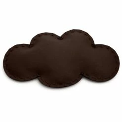 Hey-SIGN WOLKE Bodenkissen Mit Füllung - 95x55x13 Cm - Schoko