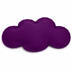 Hey-SIGN WOLKE Bodenkissen Mit Füllung - 95x55x13 Cm - Pflaume