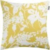 Musterring Blossom Kissenhülle - 45x45 Cm - Gelb