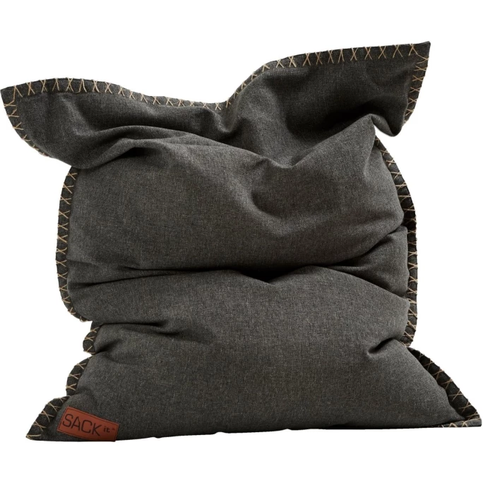 SACKit Cobana Beanbag Junior Sitzsack Indoor/Outdoor - 100x130 Cm - Grey 3 SACKit Cobana Beanbag Junior Sitzsack Indoor/Outdoor - 100x130 Cm - Grey