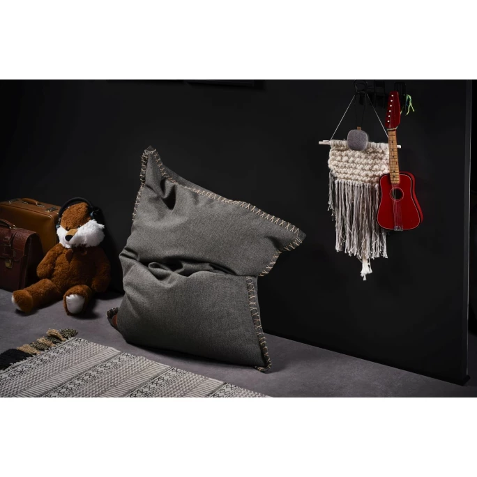 SACKit Cobana Beanbag Junior Sitzsack Indoor/Outdoor - 100x130 Cm - Grey 5 SACKit Cobana Beanbag Junior Sitzsack Indoor/Outdoor - 100x130 Cm - Grey - Image 3