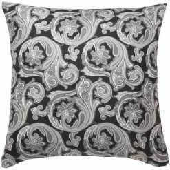 FRANZ BARTH ORIENT Kissenhülle - 40x40 Cm - Paisly Grau