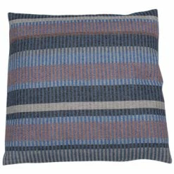 David Fussenegger LIMA Streifen Kissenhülle - 50x50 Cm - Blau