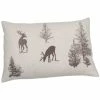 David Fussenegger SILVRETTA Hirsche/Tannen Allover Kissenhülle - 40x60 Cm - Ecru/schlamm -HEY-SIGN Verkaufsshop 471102 big 0