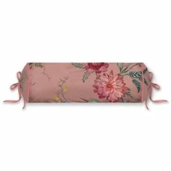 PIP Studio Fleur Grandeur Nackenrolle Mit Füllung - Ø 22 X 70 Cm - Rosa