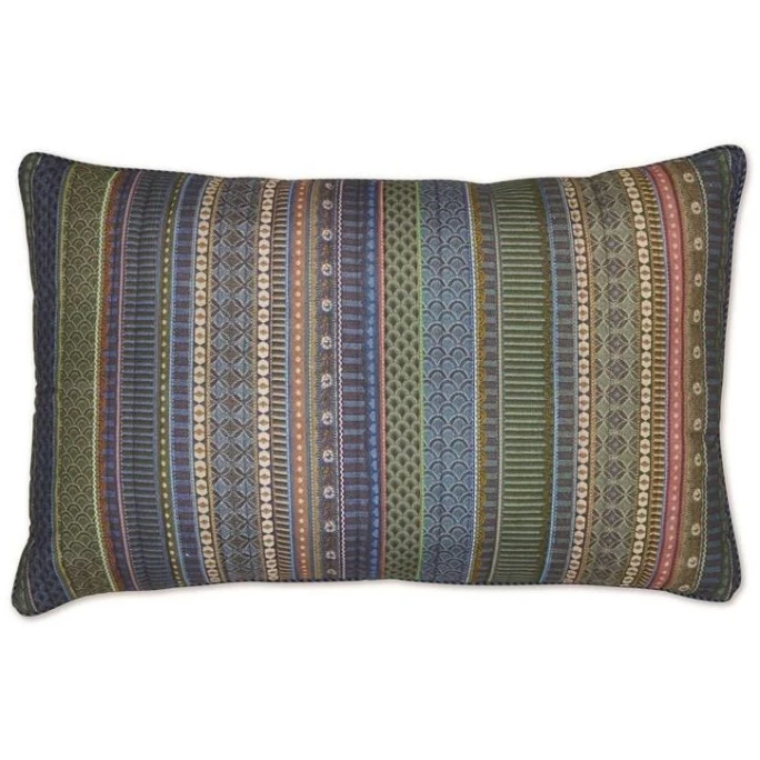 Pip Studio Ribbon Quilted Kissen Mit Füllung - 45x70 Cm - Blau Grün 3 Pip Studio Ribbon Quilted Kissen Mit Füllung - 45x70 Cm - Blau Grün