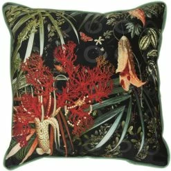 Moooi Menagerie Square Kissenhülle - 50x50 Cm - Raven -HEY-SIGN Verkaufsshop 471168 big 1