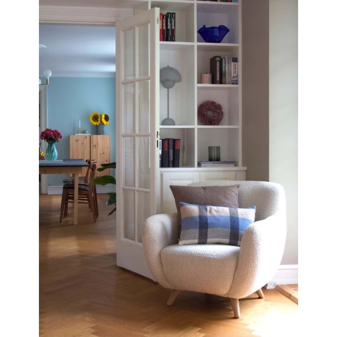 Elvang Denmark Elvang Intersection Kissenhülle - 30x50 Cm - Ocean Blue/white/grey 7 Elvang Denmark Elvang Intersection Kissenhülle - 30x50 Cm - Ocean Blue/white/grey - Image 5