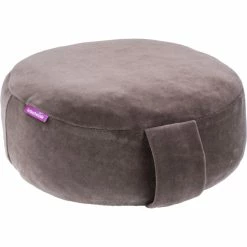 Farbenfreunde Yoga Bodenkissen Aus Nicky-Stoff - Ø 31 Cm - Höhe 11 Cm - Chalet