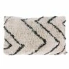 HK Living Cotton Zigzag Kissen Mit Füllung - 40x60 Cm - Black-cream -HEY-SIGN Verkaufsshop 475762 big 0