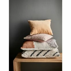 HK Living Cotton Zigzag Kissen Mit Füllung - 40x60 Cm - Black-cream -HEY-SIGN Verkaufsshop 475762 big 7