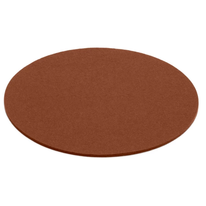 Hey-SIGN Sitzauflage Rund Aus Naturfilz - 4er Set - 4er Set - Größe Ø 35 Cm - Zimt 3 Hey-SIGN Sitzauflage Rund Aus Naturfilz - 4er Set - 4er Set - Größe Ø 35 Cm - Zimt