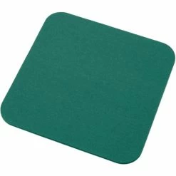 Hey-SIGN Sitzauflage Quadratisch Mit Gerundeten Ecken - 4er Set - 4er Set - Größe 40x40 Cm - Jade