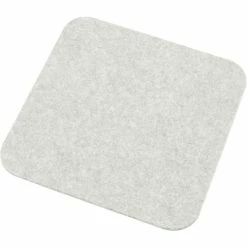 Hey-SIGN Sitzauflage Quadratisch Mit Gerundeten Ecken - 4er Set - 4er Set - Größe 40x40 Cm - Marmor Mit Anti-Rutsch