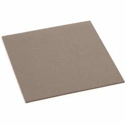 Hey-SIGN Sitzauflage Quadratisch Aus Naturfilz - 4er Set - 4er Set - Größe 40x40 Cm - Taupe