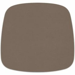 Hey-SIGN EAMES PLASTIC ARMCHAIR Sitzauflage - 4er Set - 4er Set - Größe 37x35 Cm - Taupe